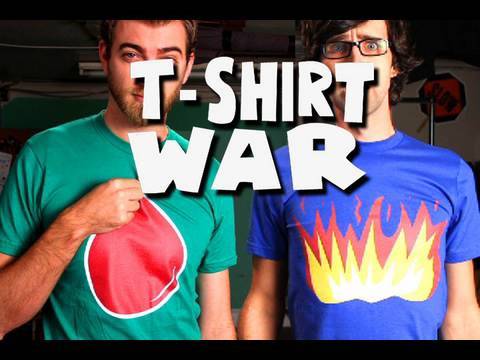 T-SHIRT WAR!!